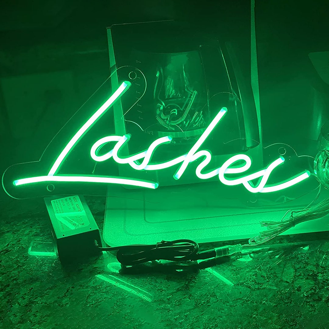 Insegna al neon a LED con pettine e forbici / Decorazione per salone di bellezza / Insegna per attività di parrucchiere / Logo per salone di toelettatura: scegli i colori e le
