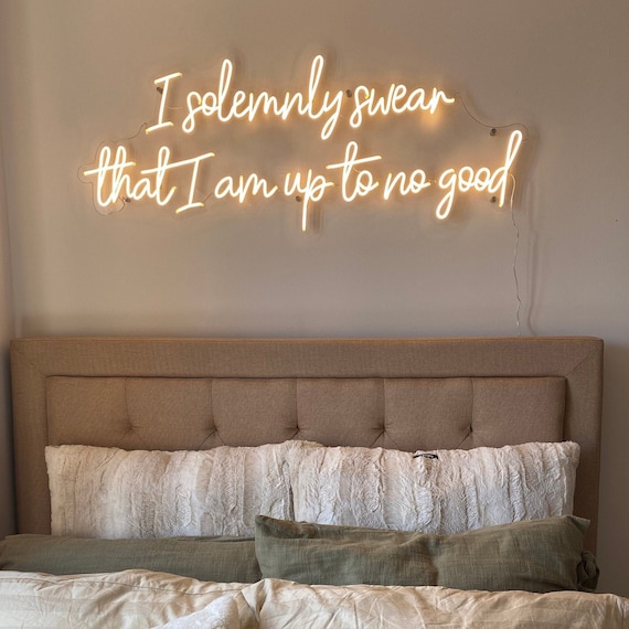 Buy Custom Neon Sign Inspirational Quote Neon Sign Bedroom LED