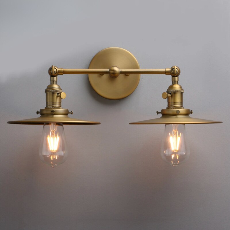 Vintage Bathroom Light Fixture - Etsy
