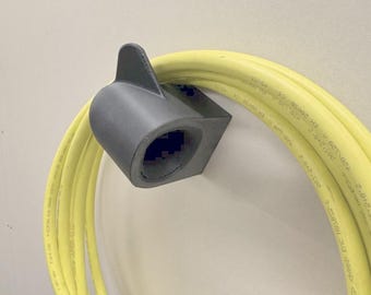 Tesla/NACS EV charger plug low-profile wall mount/holster - 3D printed