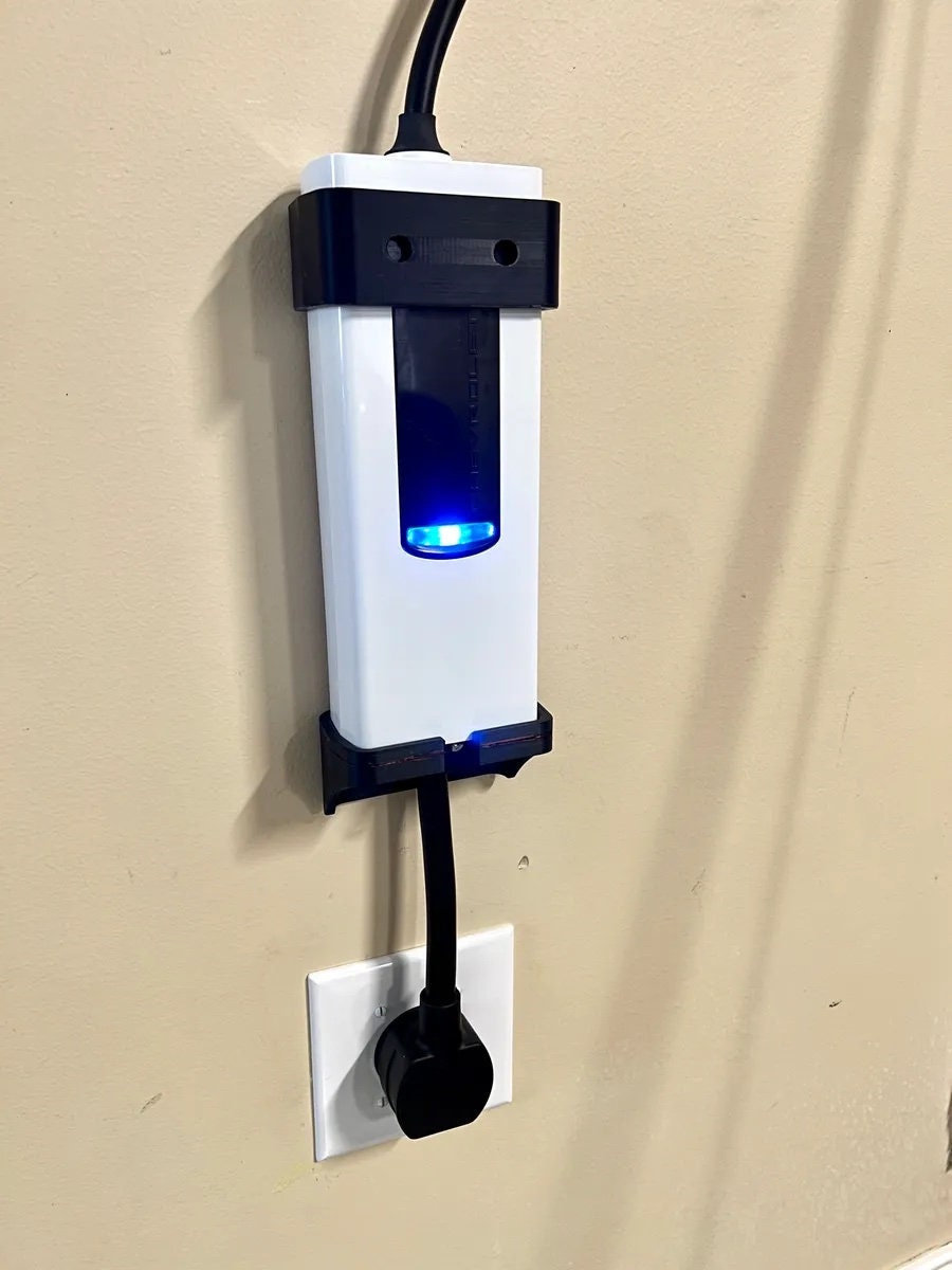 Chevy Bolt EVSE Charger Wall Mount 3D Printed EVSE Not Included