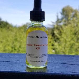 Organic Turmeric Oil with Citrus Notes | Brightening | Anti-inflammatory Oil | Vegan