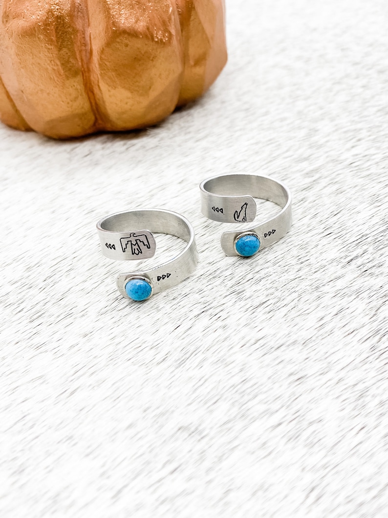 Wild Roamers Turquoise Wrap Rings, Western, Country, Boho, Gypsy ...