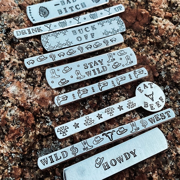 Western Stamped Rings