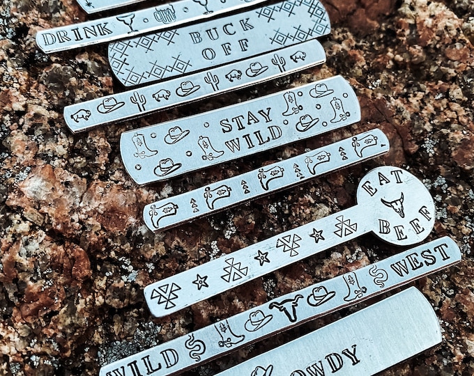 Western Stamped Rings