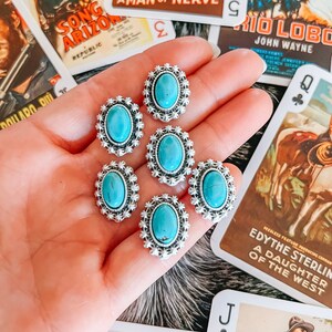 Cowboy Turquoise Studs