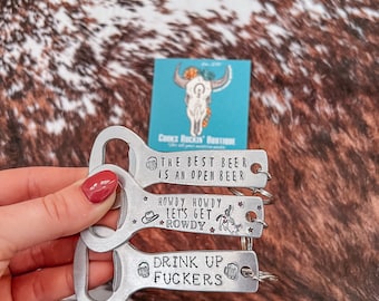 Western Bottle Openers