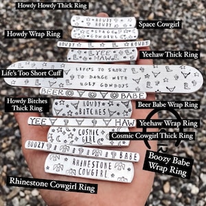 Western Stamped Ring