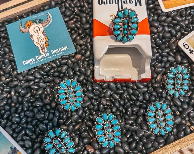 Turquoise Ventana Rings