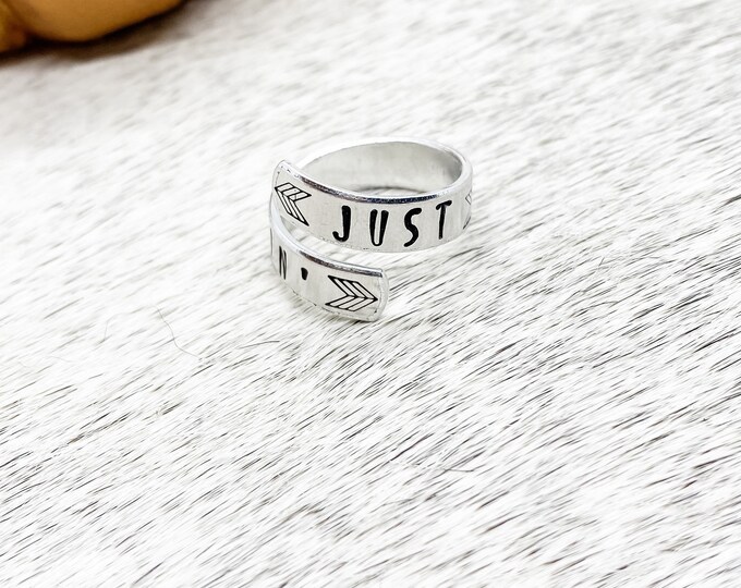 Just Livin Thunderbird Wrap Ring, Western, Country, Boho, Gypsy, Hippie, Southern, Cowboy, Cowgirl, Gift, Birthday, Christmas, Free