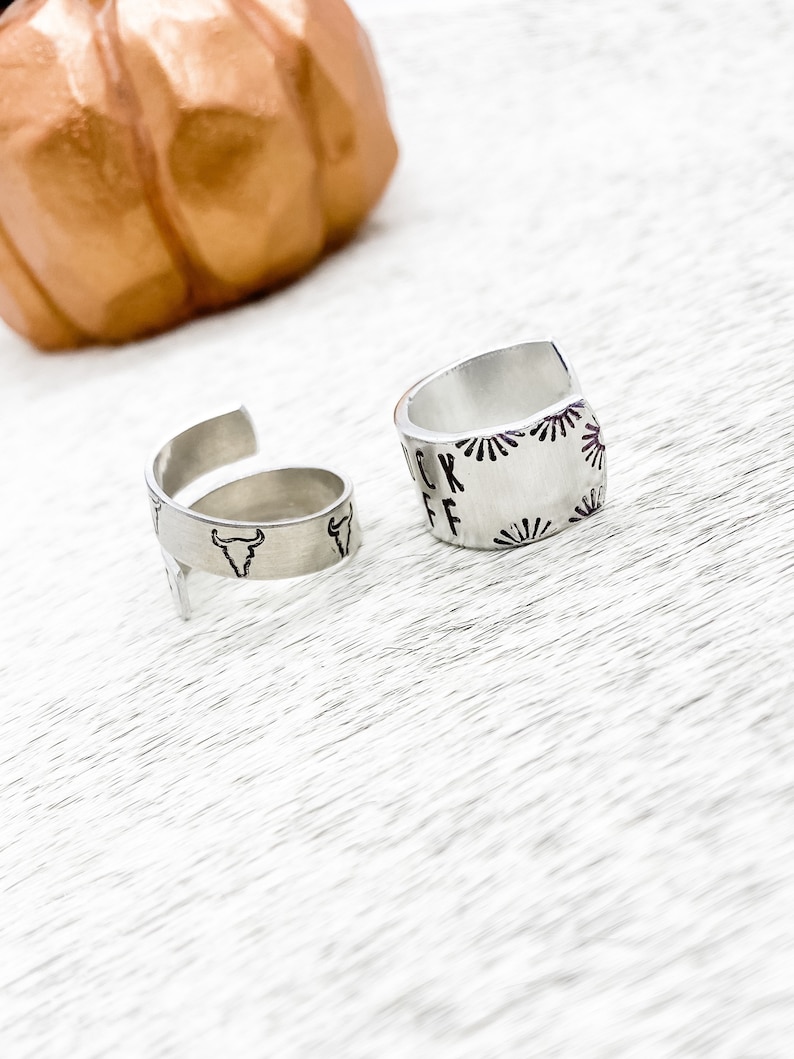 Country Hippie Western Gypsy Buck Off Rearing Horse Cowboy Wrap Ring Thumb Ring Gift Christmas Southern Birthday Boho Cowgirl
