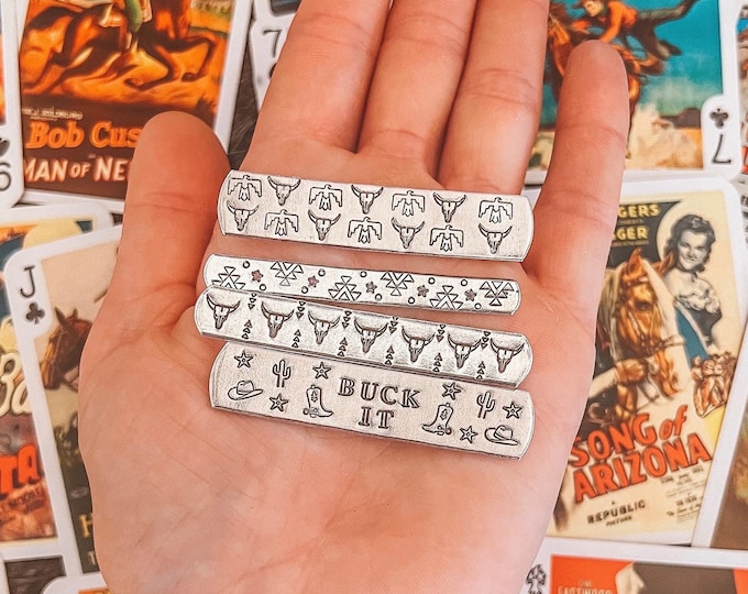 Western Stamped Rings