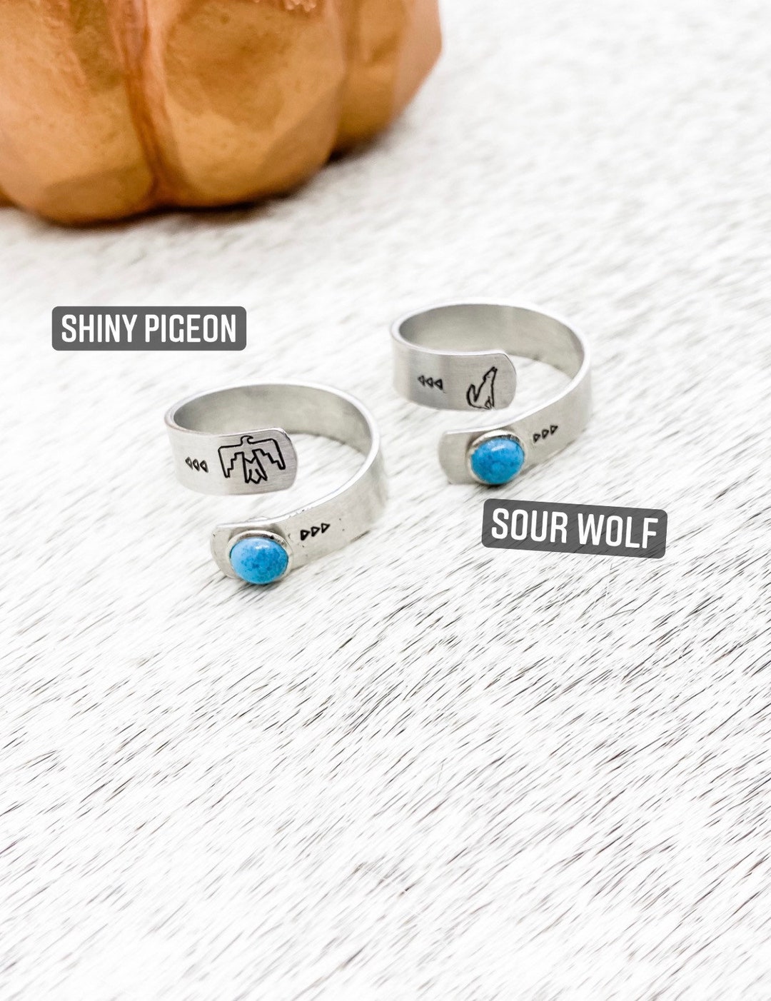 Wild Roamers Turquoise Wrap Rings, Western, Country, Boho, Gypsy ...