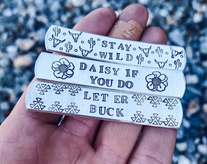Western Stamped Rings