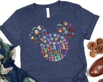 Adventure Is Out There Trip Shirt, Adventure Shirt, UP, Disney Inspired Shirt, Mickey Ear Shirt