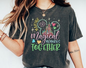 Making Magical Memories Together Shirt, Magical Castle Shirt, Happiest Place On Earth, Family Vacation 2023 Shirt, Magical Memories