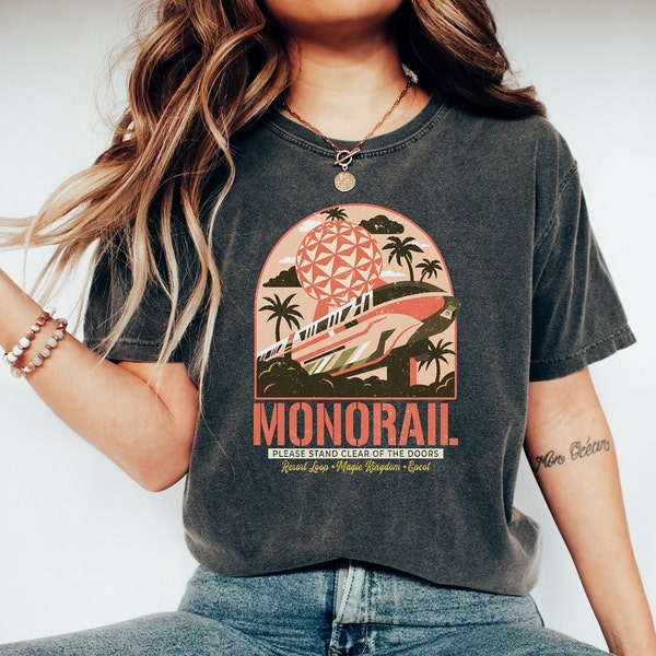 Disney Monorail Ride Shirt, Disney Traveler, Monorail Fun Shirt, Disney Theme Parks, My Favorite Ride is Monorail