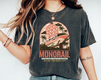 Disney Monorail Ride Shirt, Disney Traveler, Monorail Fun Shirt, Disney Theme Parks, My Favorite Ride is Monorail