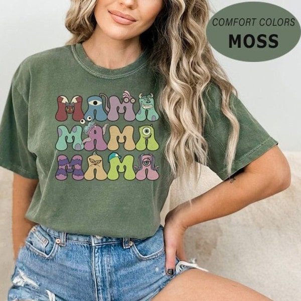 Monster Inc Shirt, Monster Inc Mom Shirt, Mike And Sully Shirt, Monster Family Shirts, Monster Mama, Mother Day, Gift For Mom
