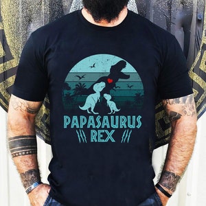 Papasaurus Shirt, Papasaurus Tee Shirt, Father's Day Gift, Dinosaur Dad Shirt, Dinosaur Shirt, Gift for New Dad, Dinosaur Party Shirt