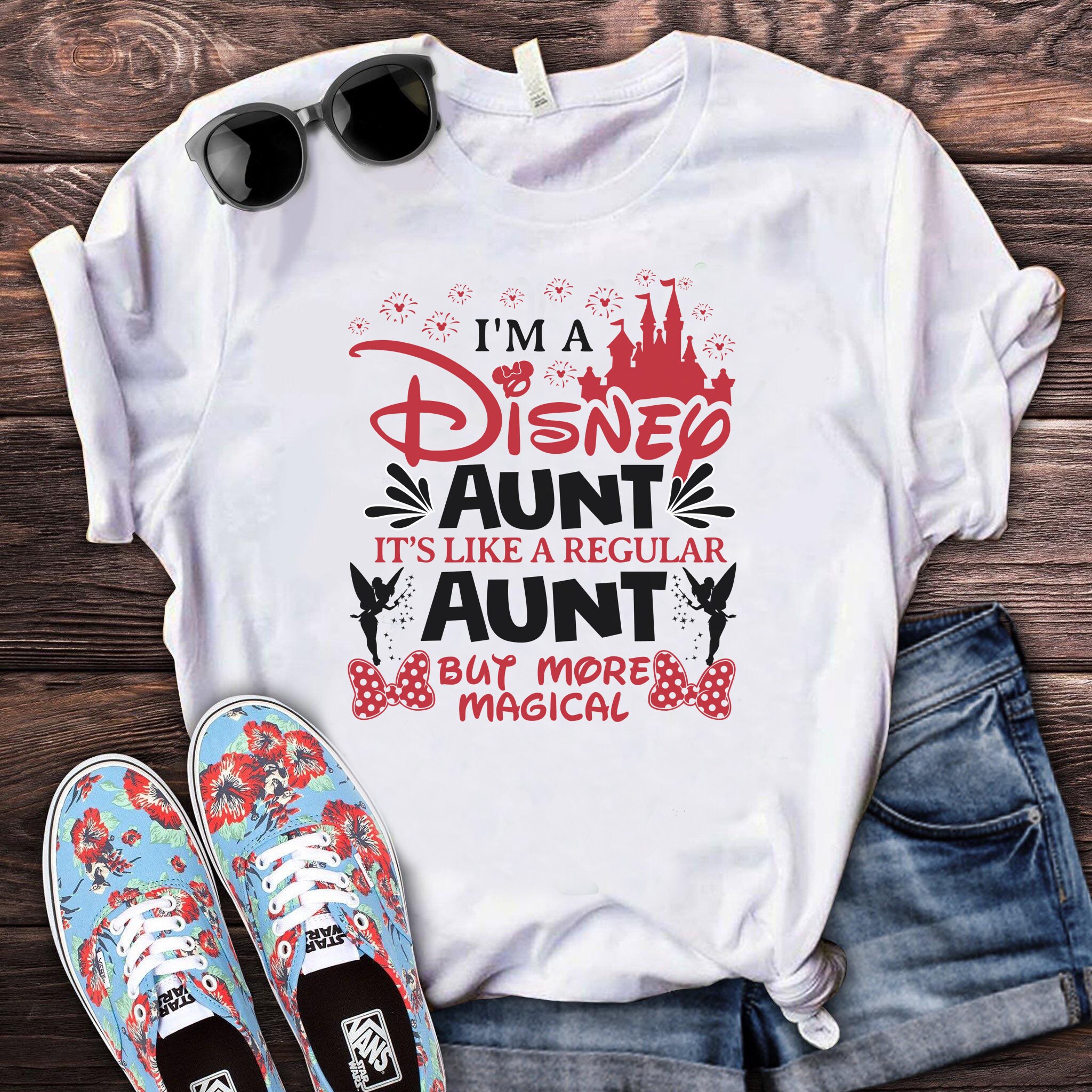 Disney Aunt Shirt Magical Auntie Shirt 