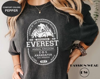 Expedition Everest Disney Shirt, Legend Of The Forbidden Mountain, Animal Kingdom Tee, Expedition Yeti Shirt, Them Park Vacation Tee