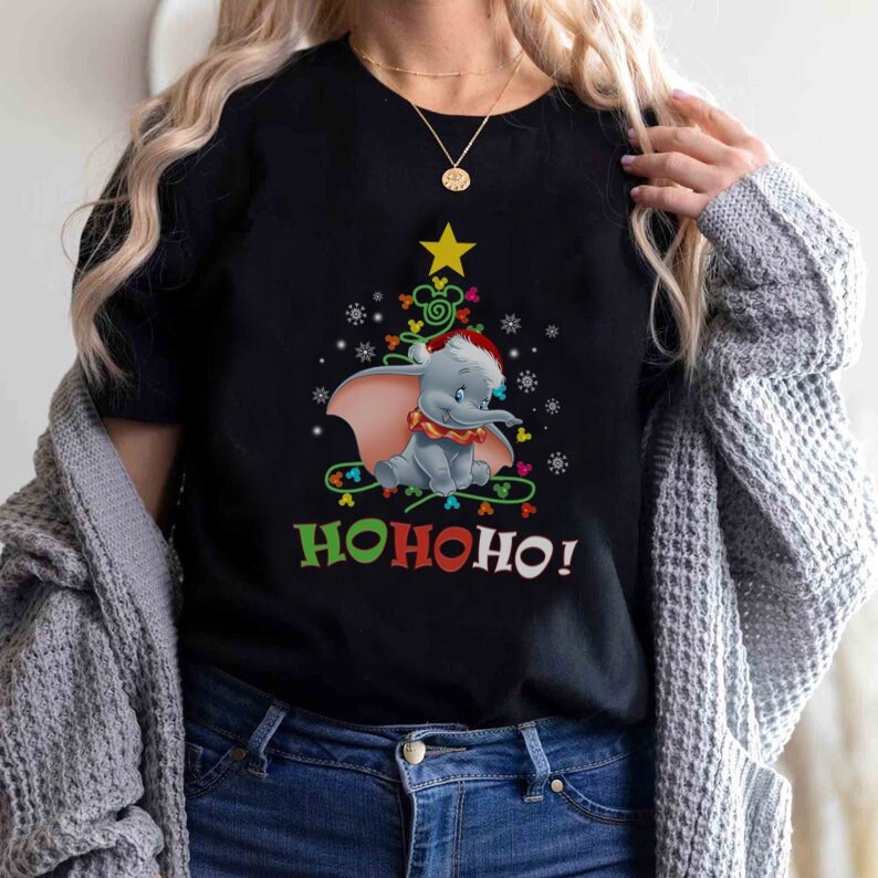 Discover Dumbo Christmas Shirt, Elephant Christmas Sweatshirt, Dumbo Disney Shirt