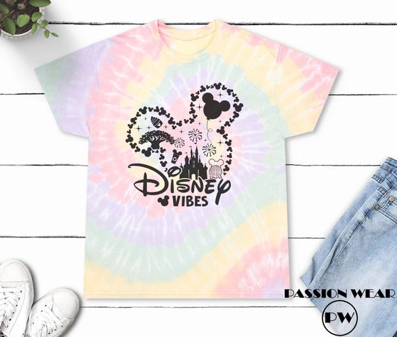 Disney Vibe Tie Dye Shirt Disney 