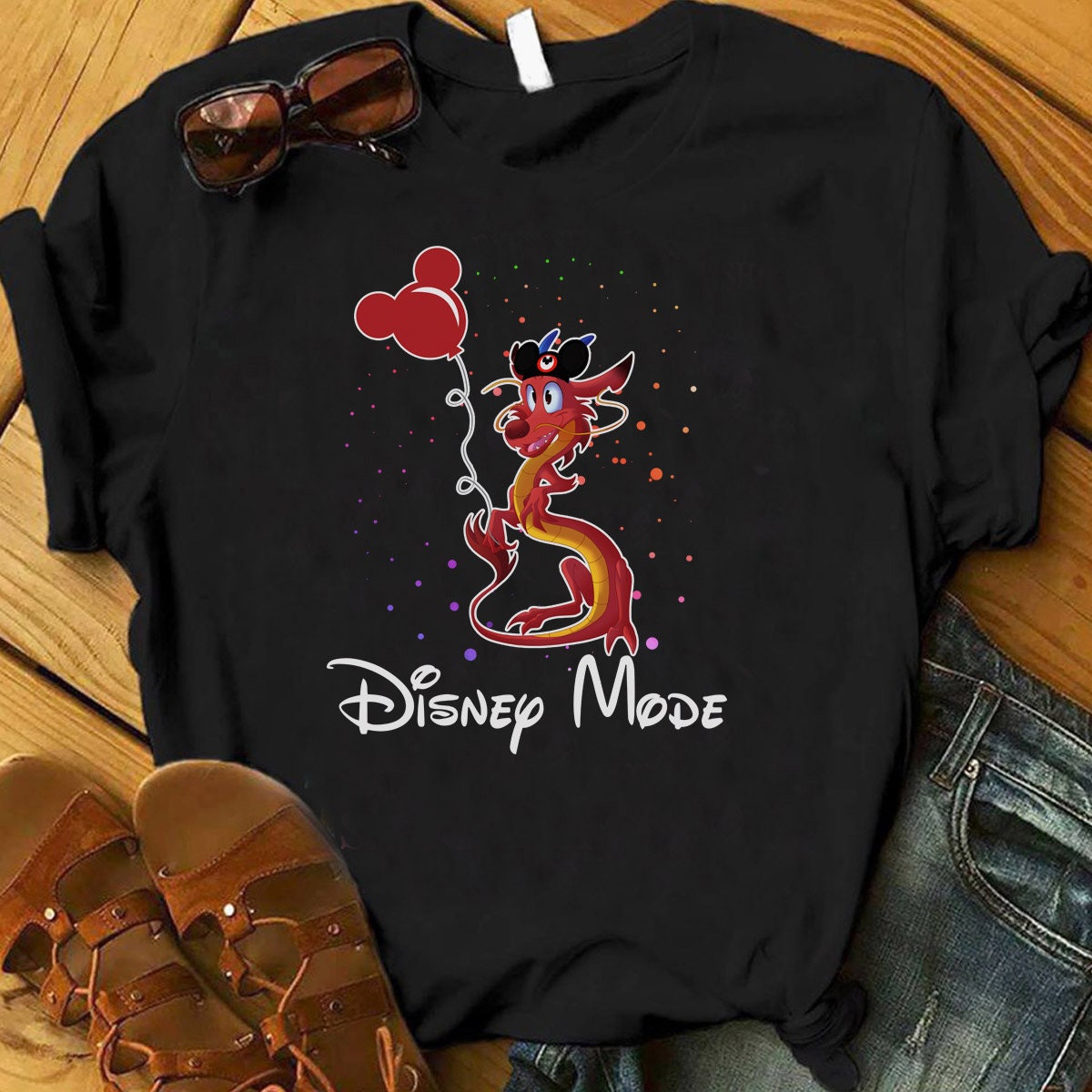 mushu mulan t shirt