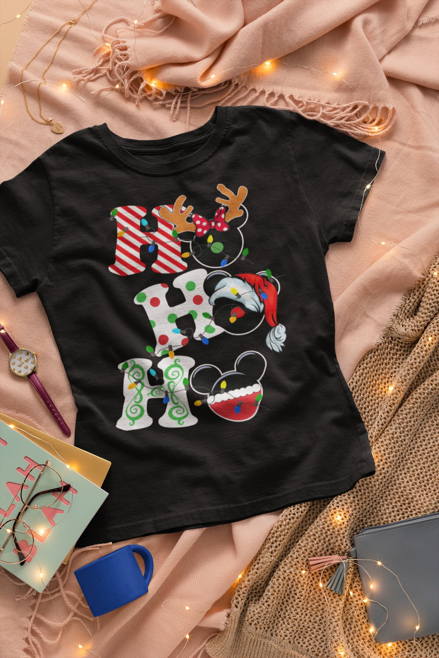 etsy disney christmas shirts
