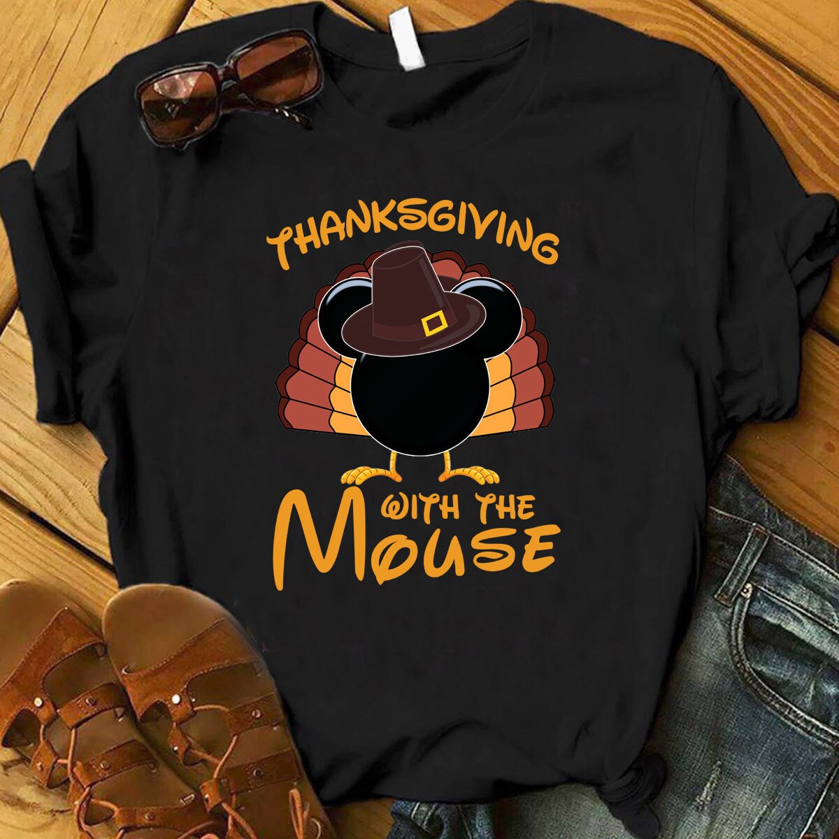 Discover Disney Thanksgiving Shirt