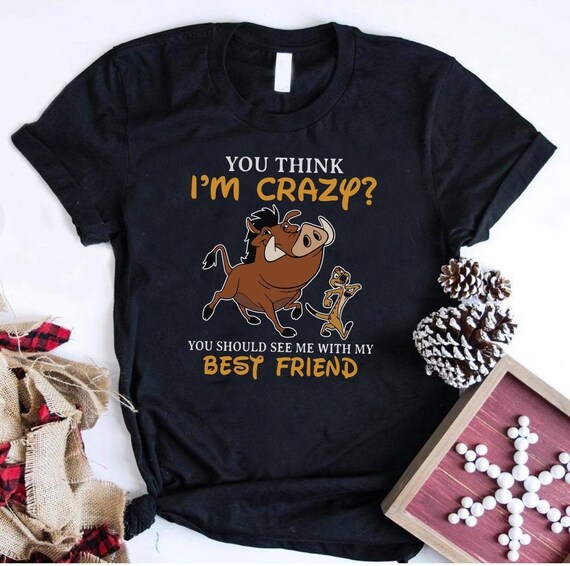 Disney Pumba \u0026 Timon Shirt Lion King 
