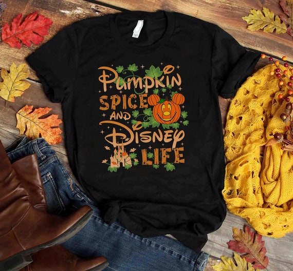 Disney Life Shirt Disney Pumpkin Tee - Etsy