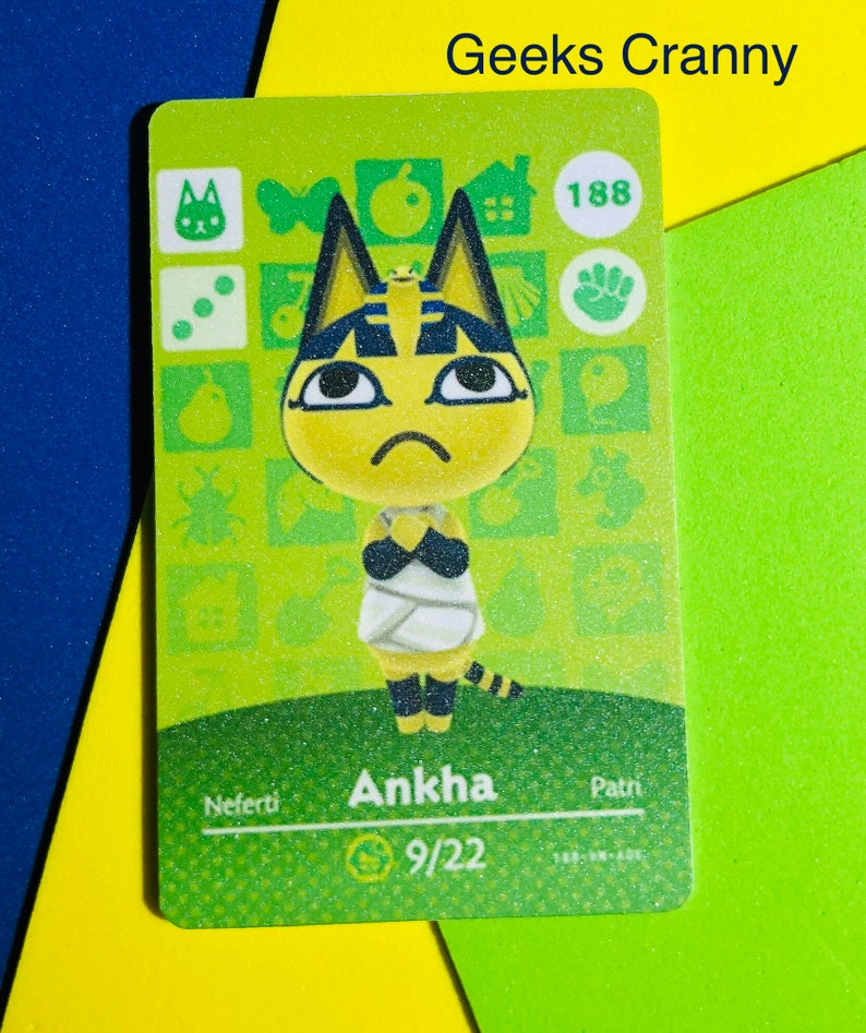 ankha amiibo card ankha amiibo card works with new