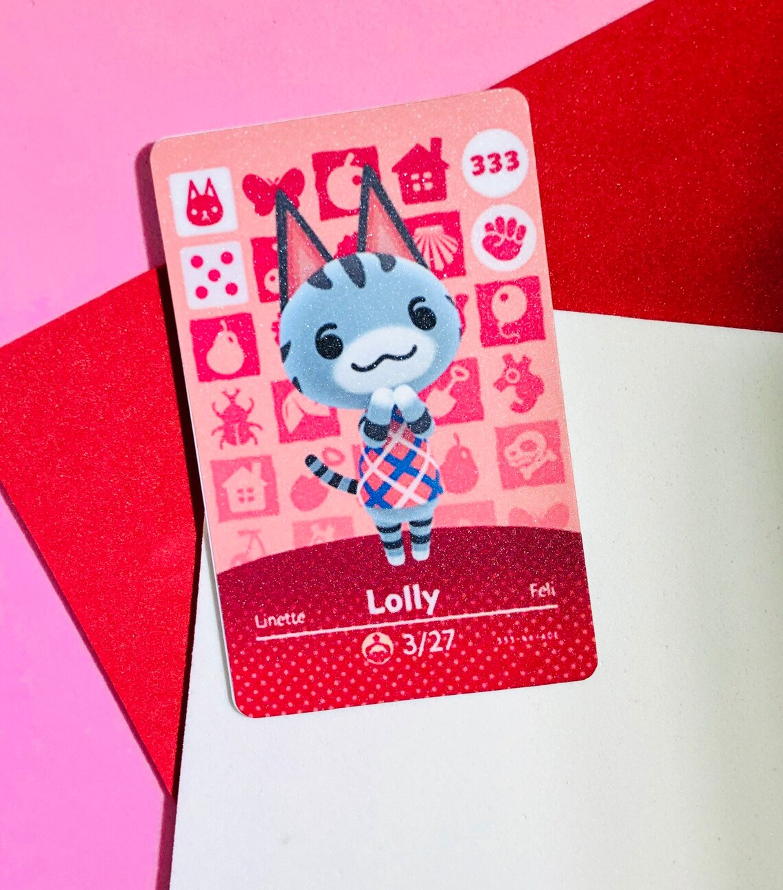 Lolly Amiibo card . Animal Crossing NFC amiibo card . Lolly | Etsy