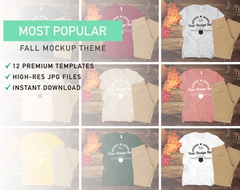 Fall Bella Canvas 3001 Shirt Template Pack T Shirt Template T Shirt Mockup Instant Download Svg Mockup Hi Resolution Mock Up T2 T Shirt Mock Up Design Psd File