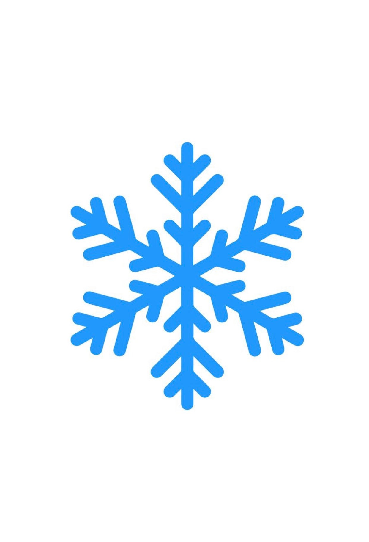 Simple Snowflake Svg 