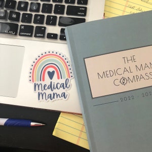 Medical Mama Sticker medically complex, medically fragile, feeding tube, disability advocate, disabled advocate, medically complex mom image 2