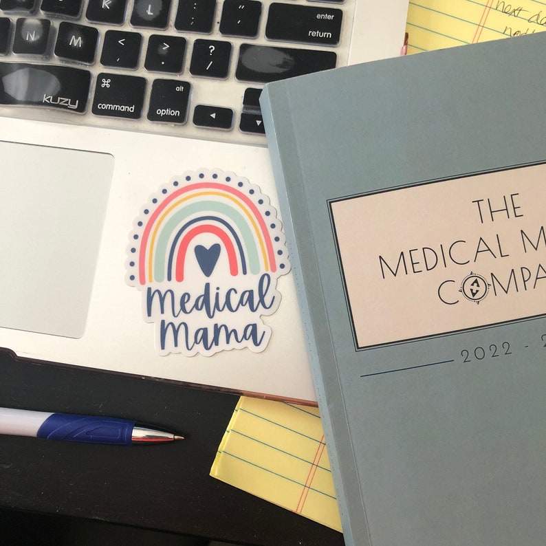 Medical Mama Sticker medically complex, medically fragile, feeding tube, disability advocate, disabled advocate, medically complex mom image 5
