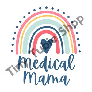 Medical Mama Sticker medically complex, medically fragile, feeding tube, disability advocate, disabled advocate, medically complex mom image 6