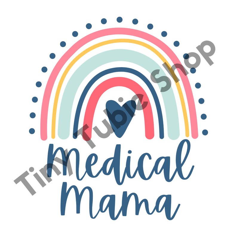 Medical Mama Sticker medically complex, medically fragile, feeding tube, disability advocate, disabled advocate, medically complex mom image 6