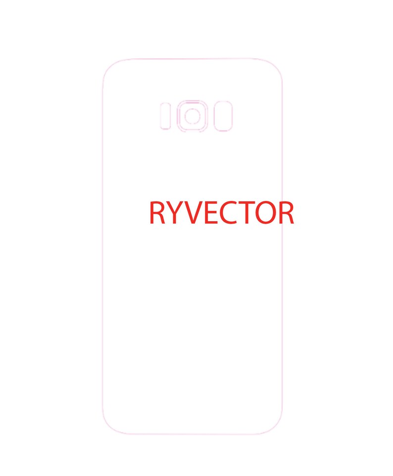 Samsung Galaxy S8+ Plus - Vector Cut File - Skin Template - SVG - Etsy