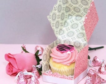 Download Cupcake Box Template Etsy