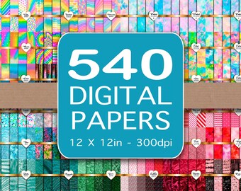 Download Digital Paper Bundle Etsy