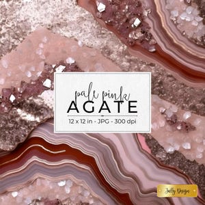 以下が含まれることがあります： 薄いピンクのアゲートで、ピンク、ブラウン、ホワイトのグラデーションで波打つ層状のパターンになっています。アゲートは30.48cm x 30.48cmで、解像度は300dpiです。