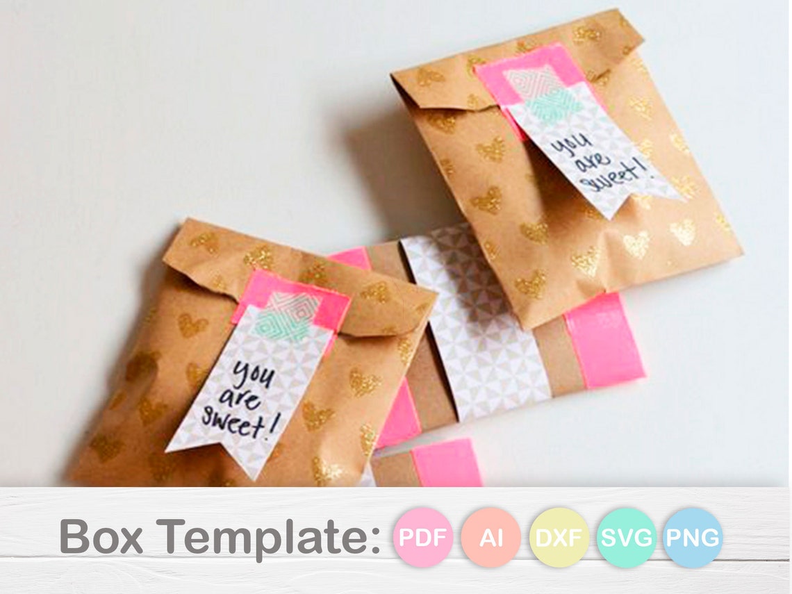 Cookies Paper Bag SVG Studio3 Etsy