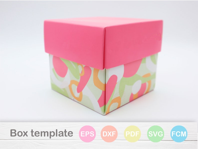 Explosion Box. Template for Cricut and Brother Scan N Cut Etsy