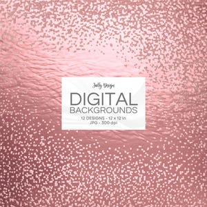 Texture glitterate chic color oro rosa. Carta digitale rosa, sfondi glamour.
