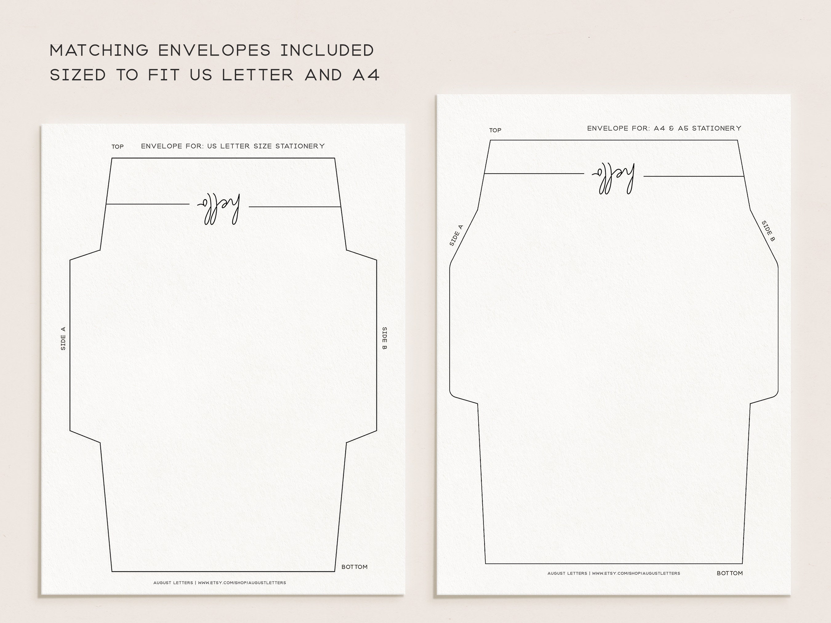 letter set  Printable greeting cards, Printable stationery, Printable  envelope