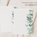 Autumn Leaves Printable Letter Writing Paper / A4 8.5x11 / - Etsy